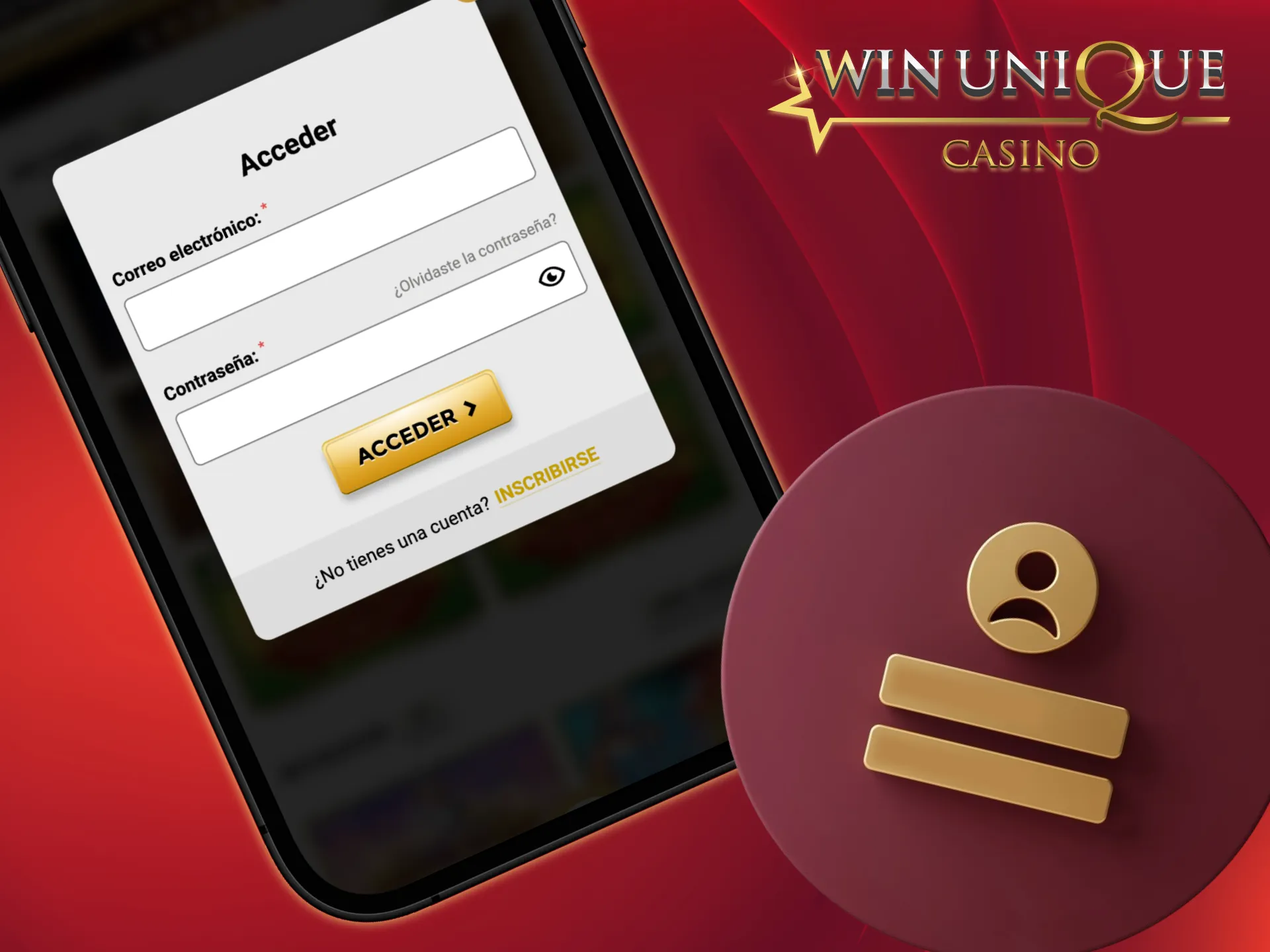 Accede a Unique Casino desde el móvil y juega.