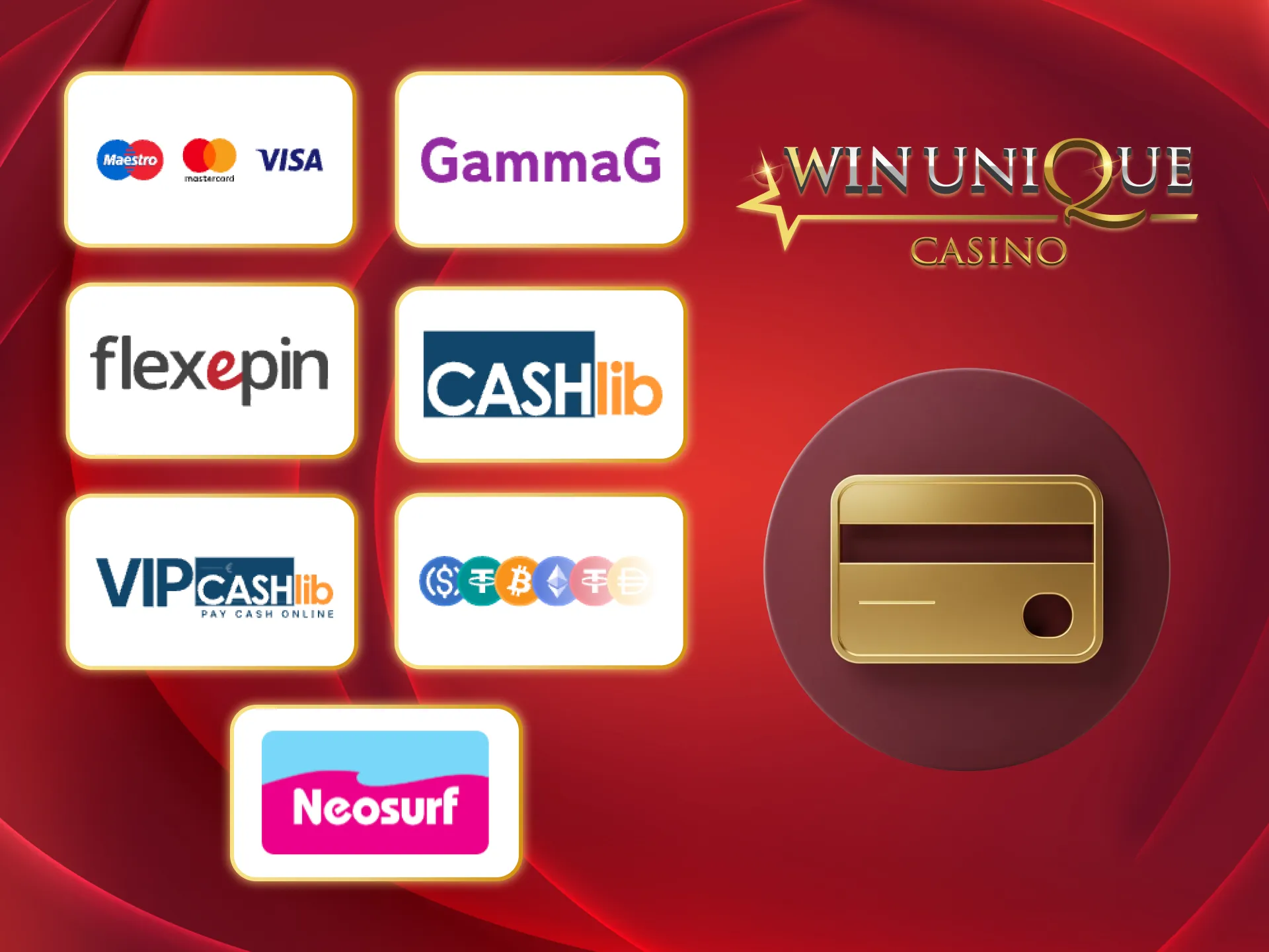 Deposita fácil y seguro en Unique Casino hoy.