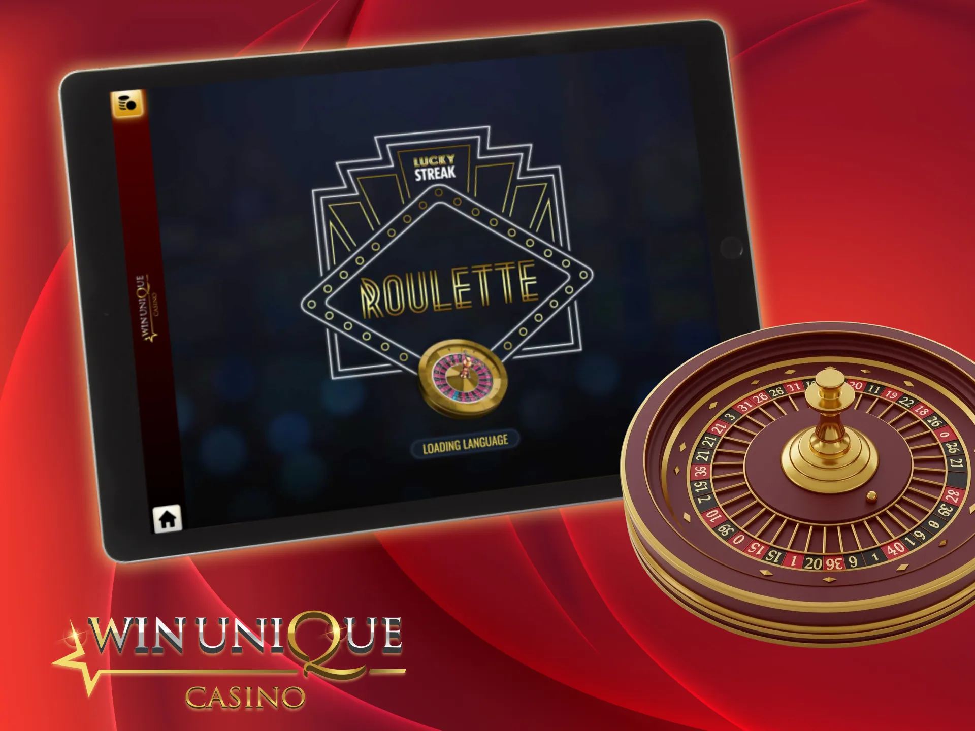 Vive la ruleta en vivo en Unique Casino.