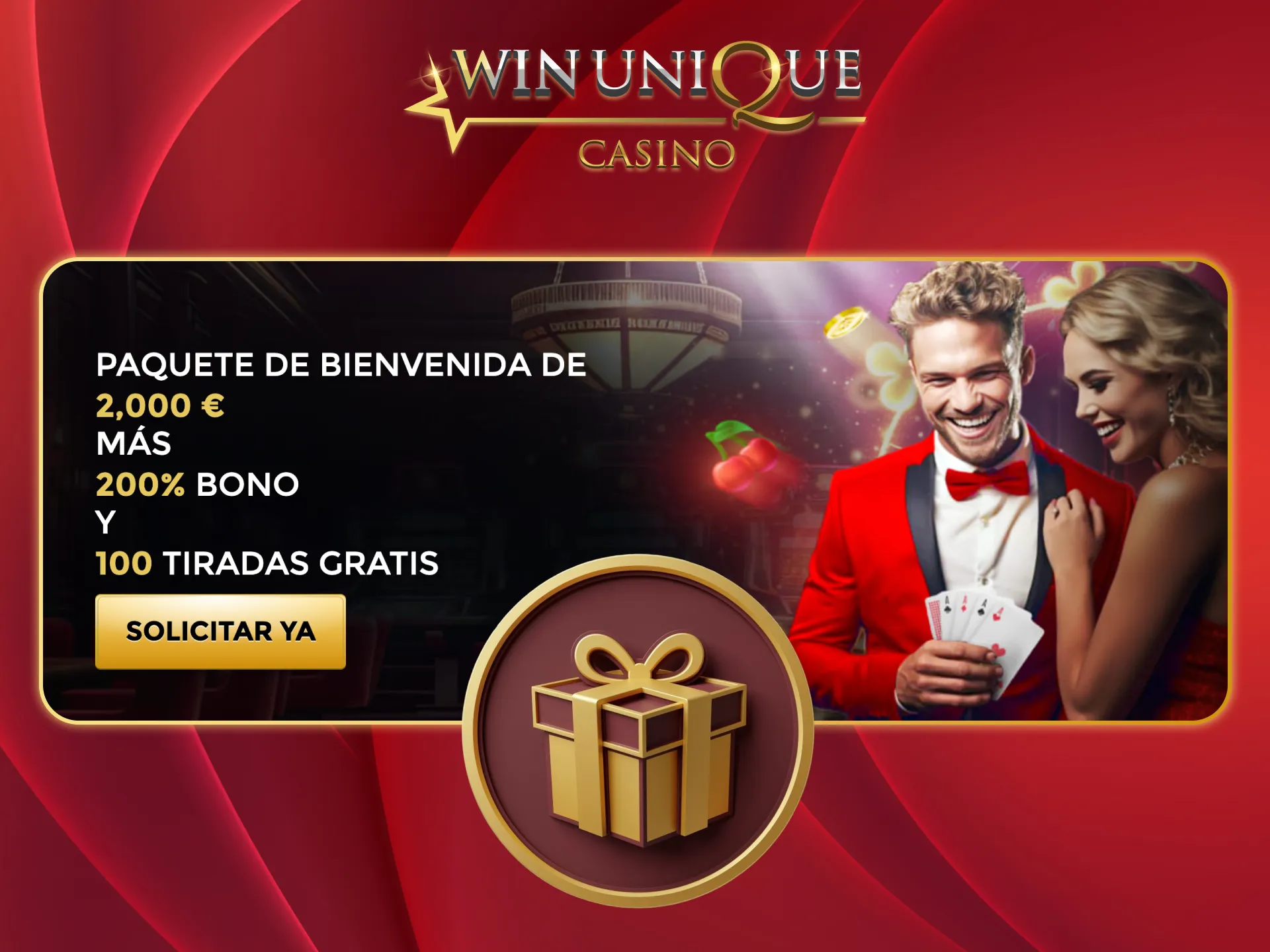 Activa tu bono ahora en Unique Casino y gana.