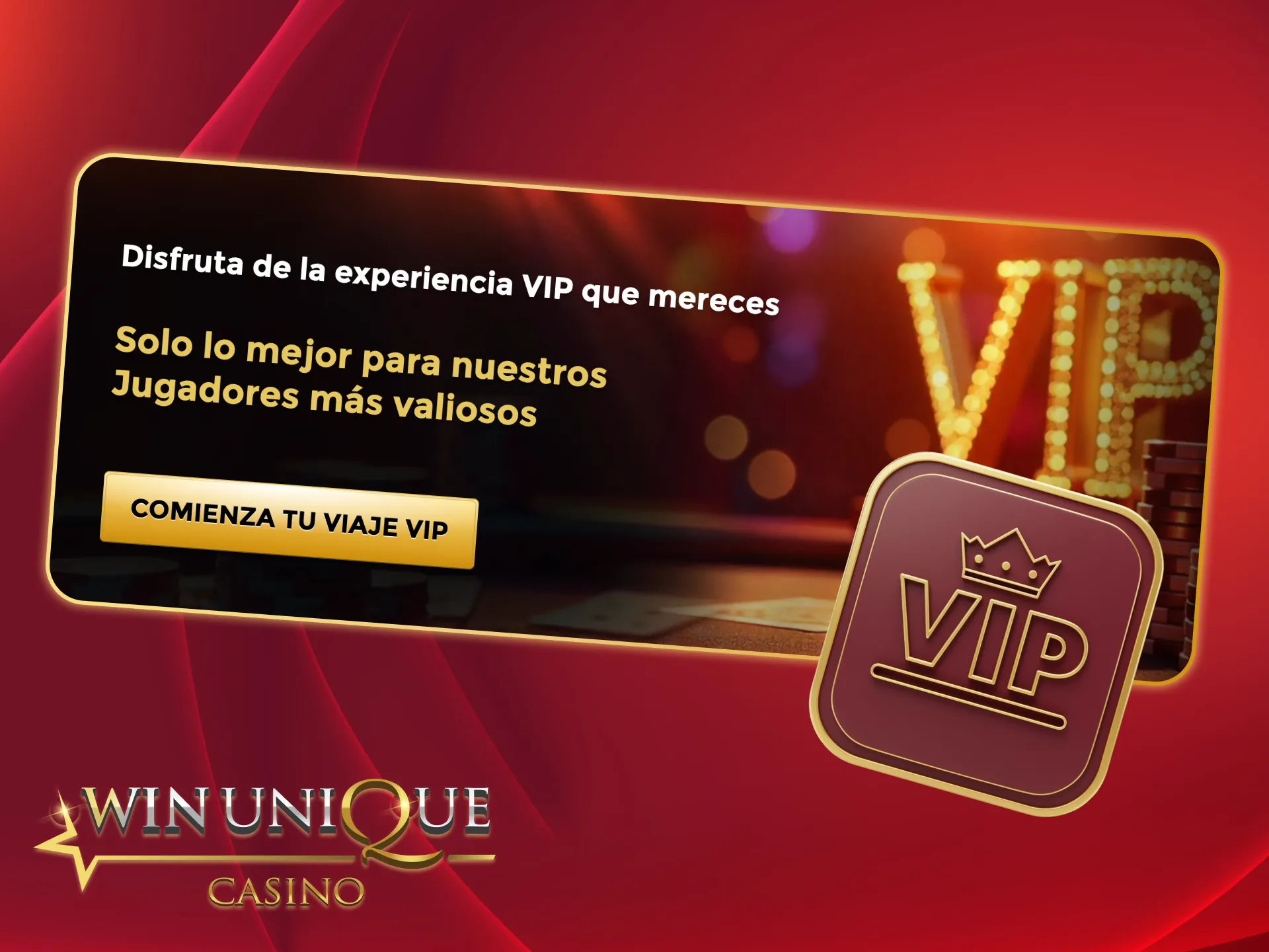 Disfruta recompensas VIP solo en Unique Casino.