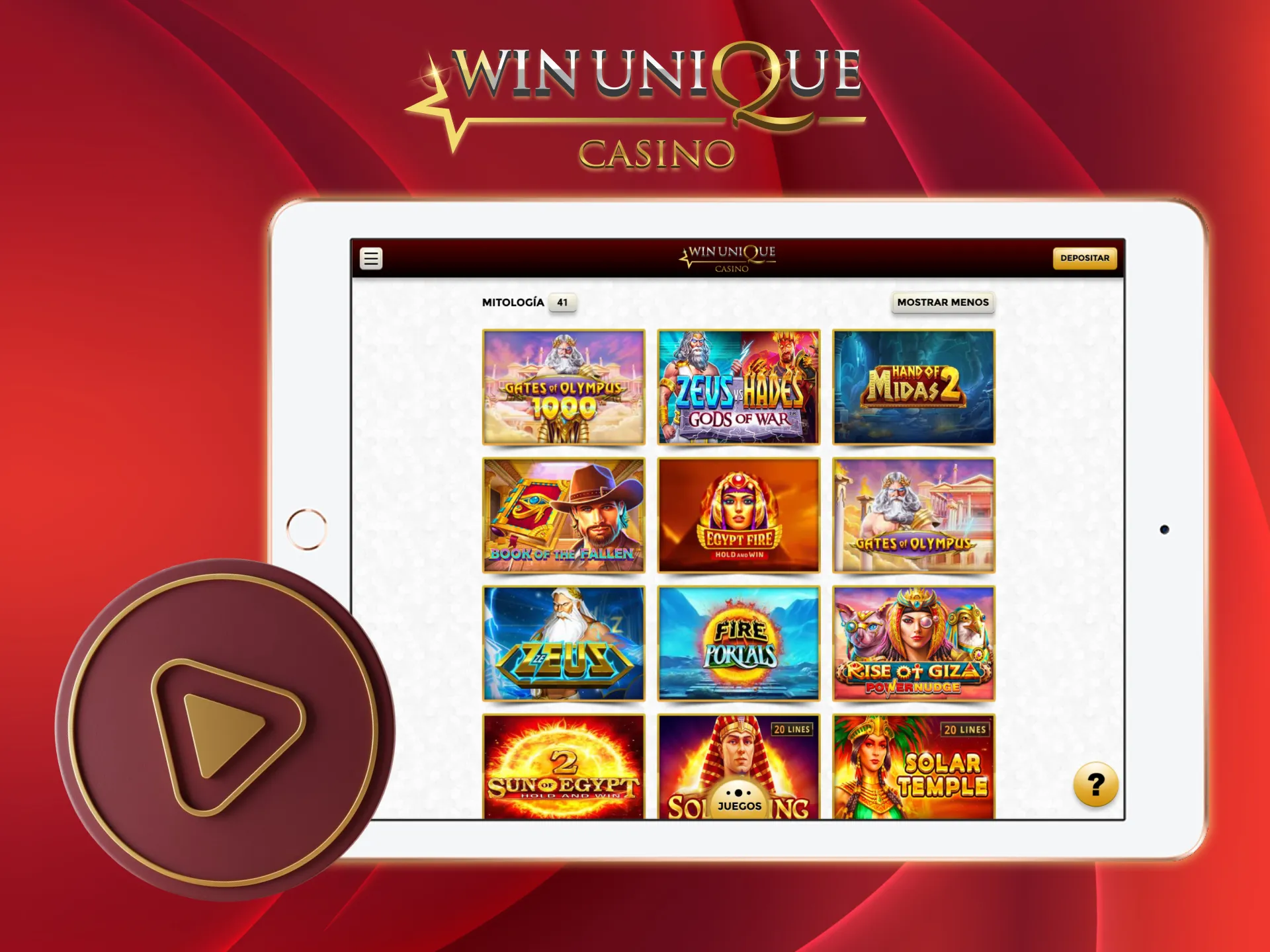 Juega sin complicaciones en Unique Casino ahora.