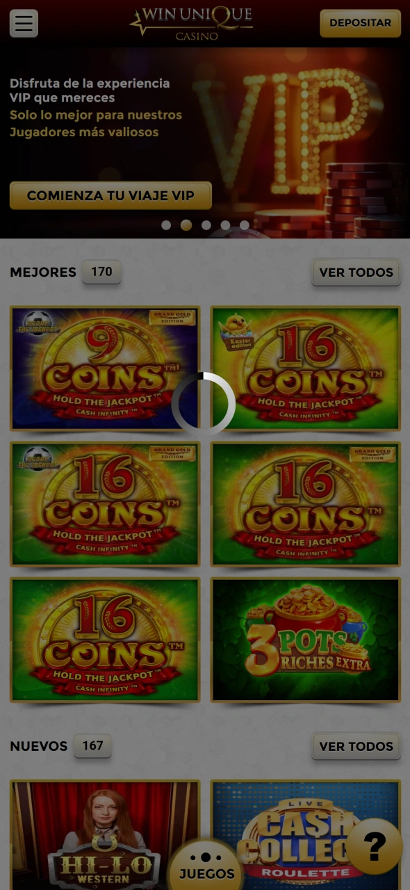 Espere hasta que se complete la verificación de su cuenta de WinUnique.