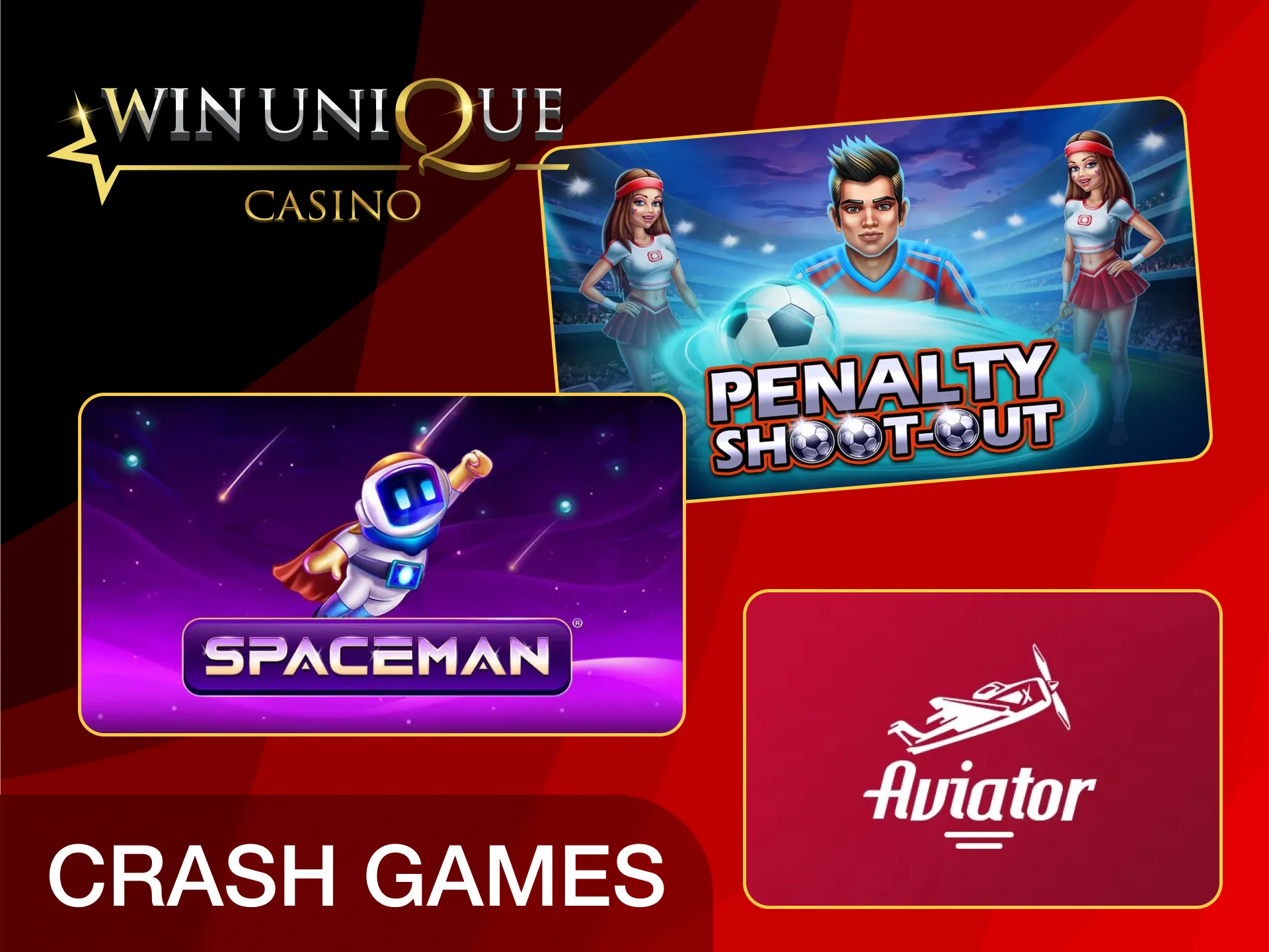 No pierdas tiempo, Ven a jugar a Crash en Unique Casino.